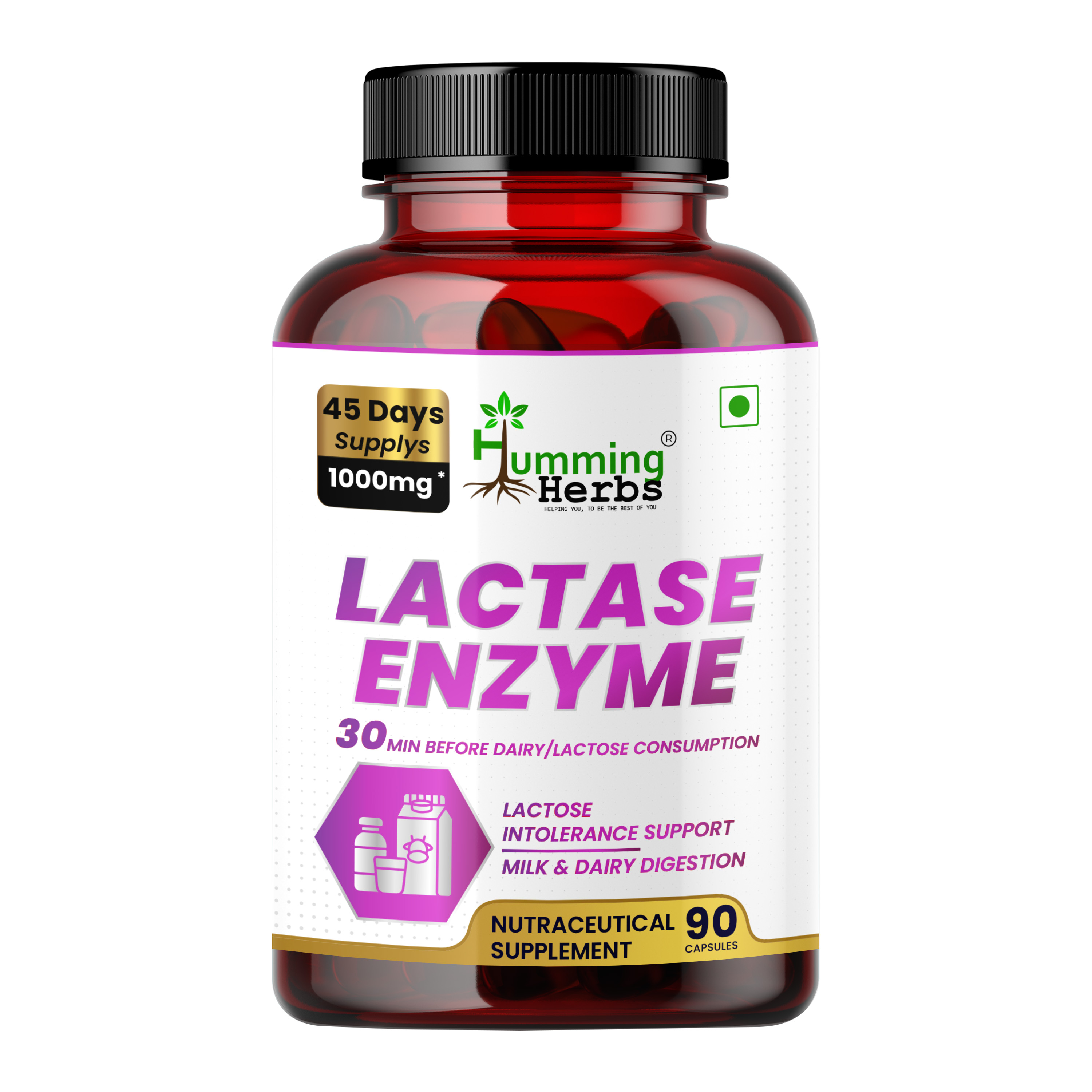 Lactase Enzyme Capsules